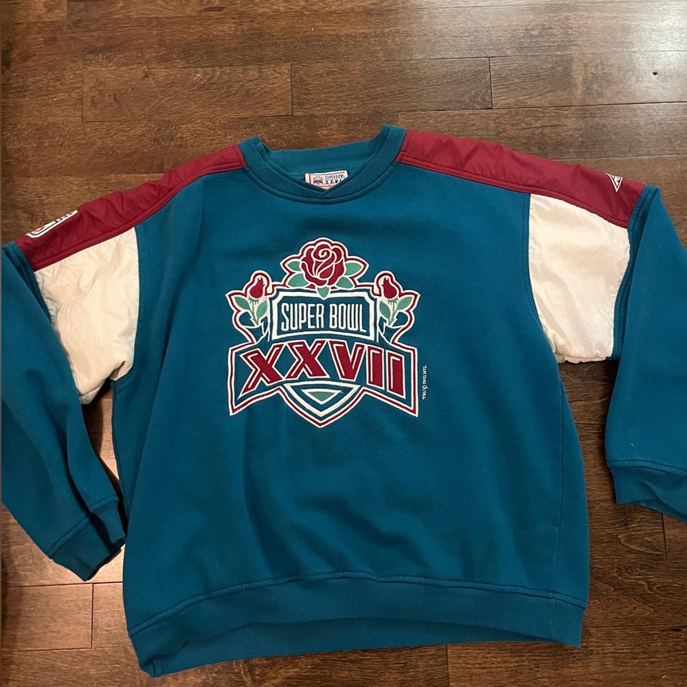 Vintage super bowl crewneck sweatshirt size large